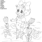 Coloring Pages Free Color By Number Disney Coloring Pages