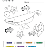 Coloring Pages Free Printable Color By Number Worksheets