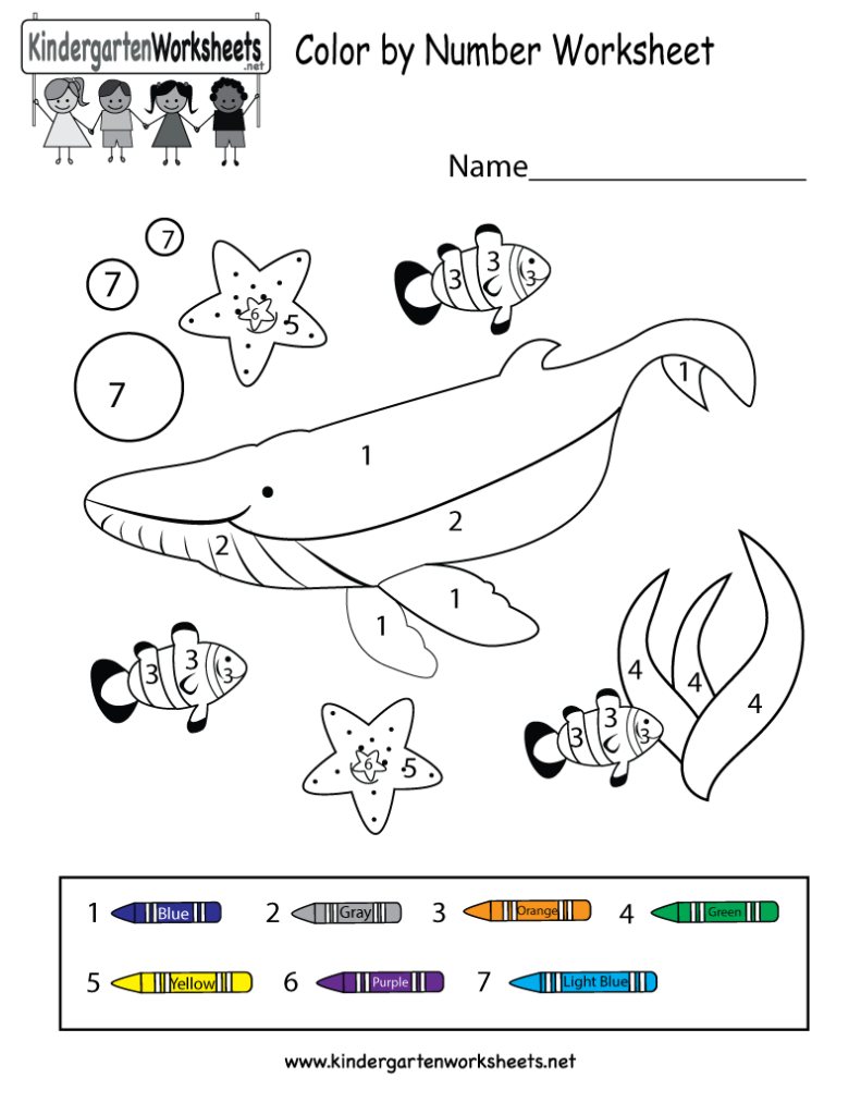 Coloring Pages Free Printable Color By Number Worksheets 