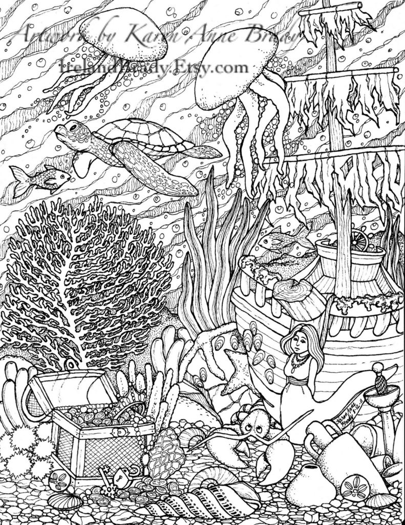 Coloring Pages Printable Color By Number For Adults Free 