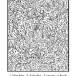 Coloring Pages Printable Color By Number For Adults Free