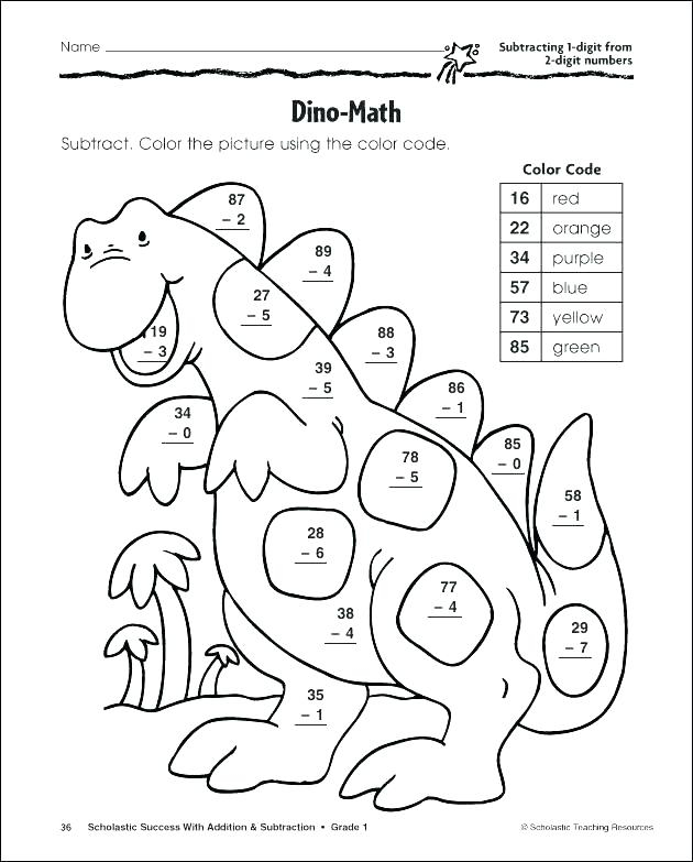 Coloring Pages With Number Codes At GetColorings 