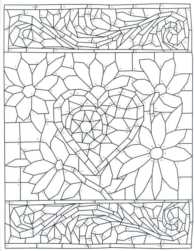 Colour By Number Coloring Pages Coloring Home