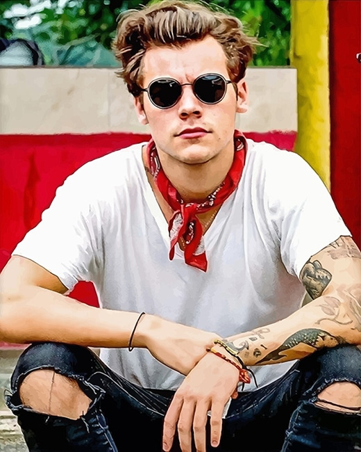 Cool Harry Styles NEW Paint By Numbers Paint By Cool Harry Styles NEW Paint By Numbers Paint By