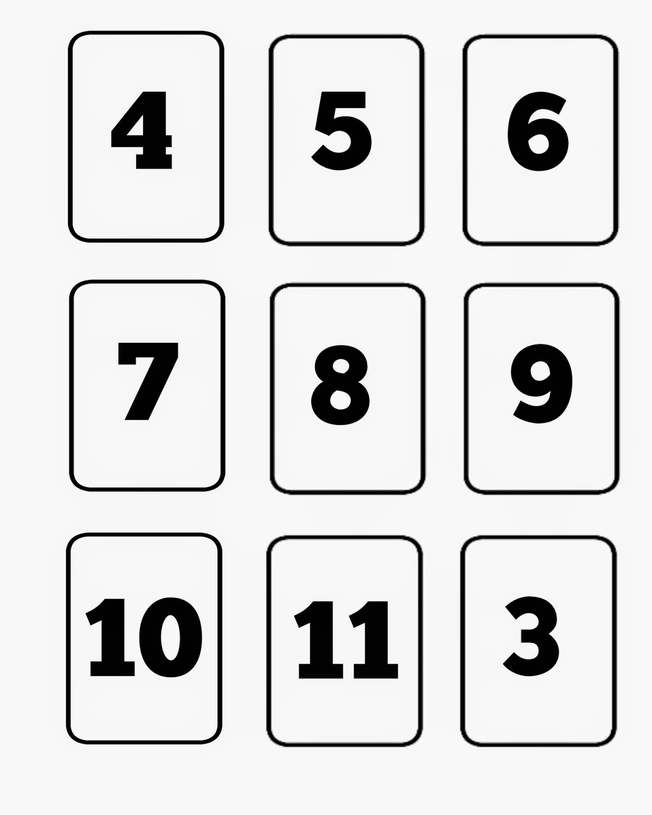 Different Dog A Simply Beautiful Life Number Cards Free Different Dog A Simply Beautiful Life Number Cards Free