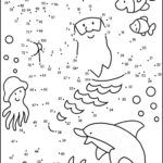 Dot To Dot Coloring Pages 1 100 The Completed Dot To Dot
