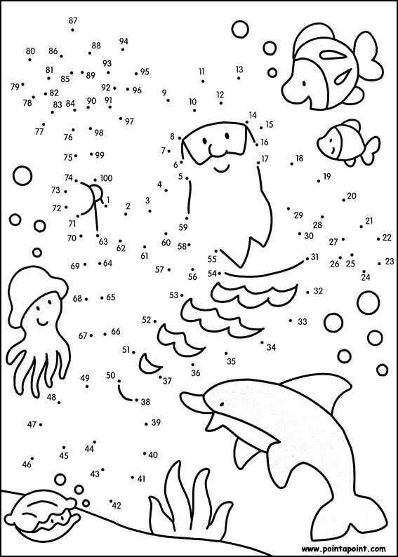 Dot To Dot Coloring Pages 1 100 The Completed Dot To Dot Dot To Dot Coloring Pages 1 100 The Completed Dot To Dot