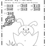 Easter Color By Numbers Best Coloring Pages For Kids