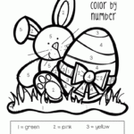 Easter Color By Numbers Best Coloring Pages For Kids