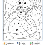 Easy Color By Number For Preschool And Kindergarten