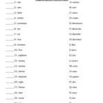 English Spanish Numbers Quiz Free Printable