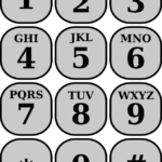 File Telephone keypad png Wikimedia Commons