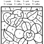 Free Color By Number For Earth Day Earth Day Coloring