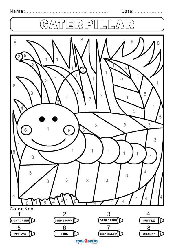 Free Color By Number Worksheets Cool2bKids Free Color By Number Worksheets Cool2bKids
