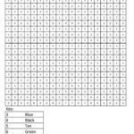 Free Coloring Pages Pixel Art Coloring Book Math For