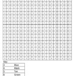 Free Coloring Pages Pixel Art Coloring Book Math For
