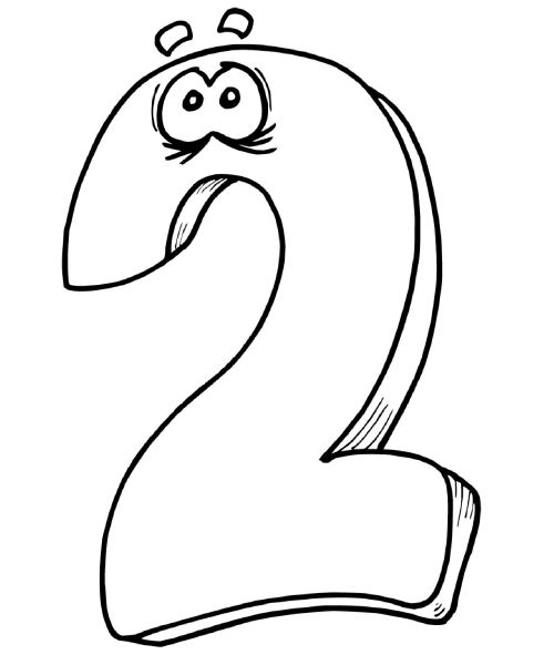 Free Coloring Pages Printable Fun Number Two Coloring Pages Free Coloring Pages Printable Fun Number Two Coloring Pages