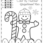 Free Kindergarten Math Worksheets For Winter Color By