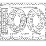 Free Printable 100 Days Of School Coloring Pages