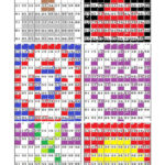 Free Printable Color by Number Avengers 100 s Charts