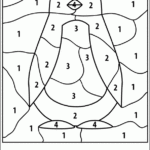 Free Printable Color By Number Coloring Pages Best