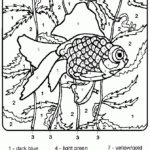 Free Printable Color By Number Coloring Pages Best