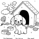 Free Printable Color By Number Coloring Pages Best