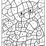 Free Printable Color By Number Coloring Pages Best