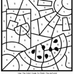 Free Printable Color By Number Coloring Pages Best