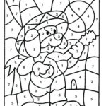 Free Printable Color By Number Coloring Pages Best