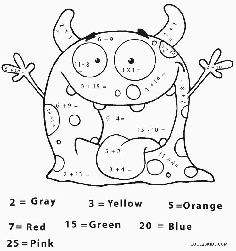 Free Printable Math Coloring Pages For Kids Free Printable Math Coloring Pages For Kids