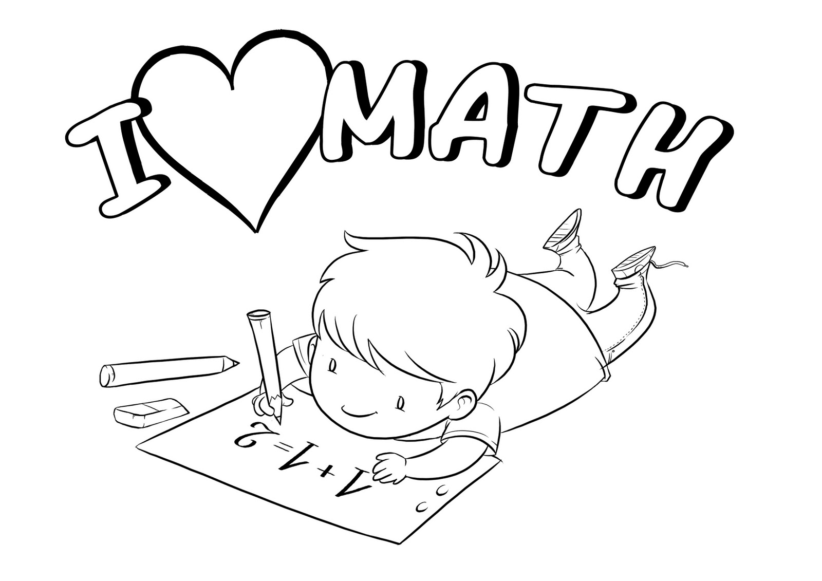 Free Printable Math Coloring Pages For Kids Best 