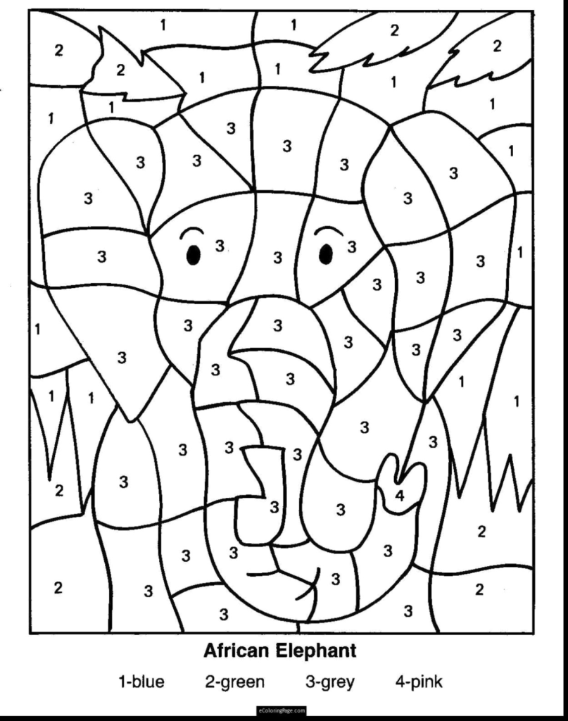 Free Printable Math Coloring Worksheets For 3Rd Grade 