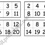 Free Printable Number Bingo Cards 1 30 Printable Bingo Cards