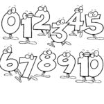 Free Printable Number Coloring Pages For Kids