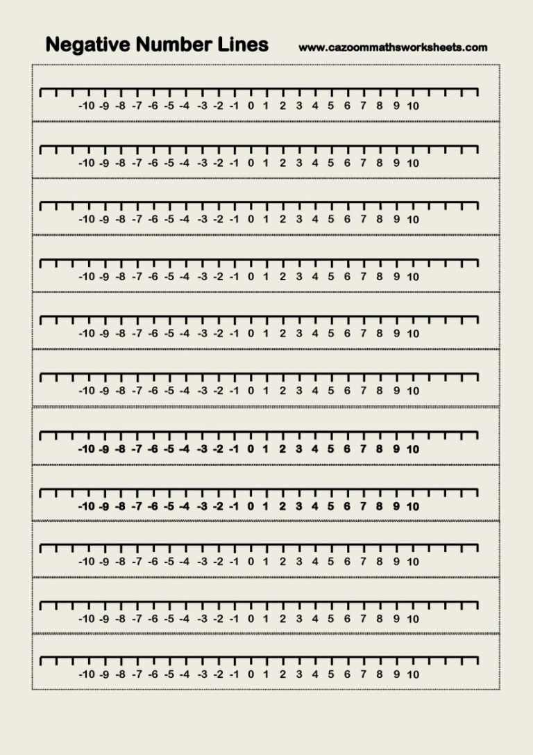 Free Printable Number Line 0 20 Free Printable A To Z