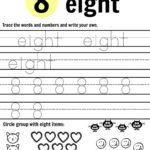 Free Printable Number Worksheets 1 9 My Mommy Style