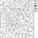 Free Printable Paint By Numbers For Adults Coloring Home