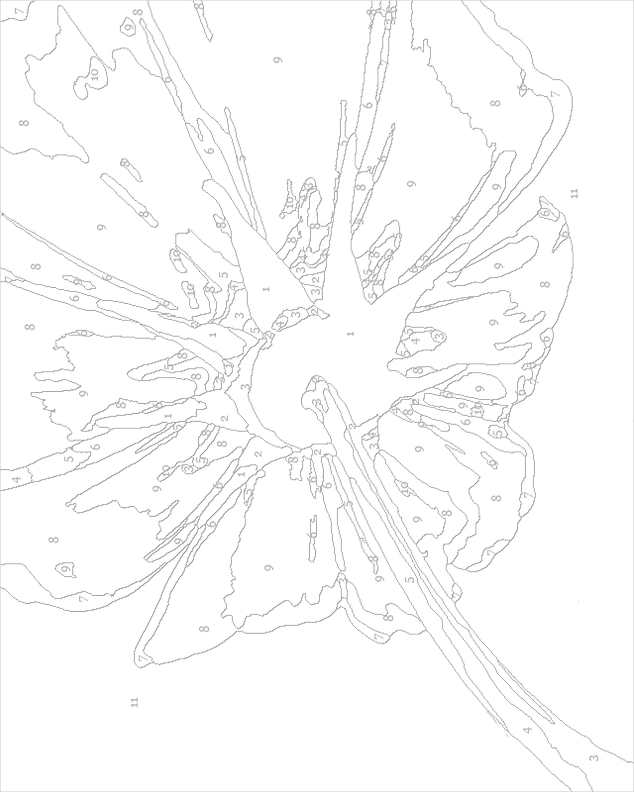 Free Printable Paint By Numbers Template How To Turn A Free Printable Paint By Numbers Template How To Turn A