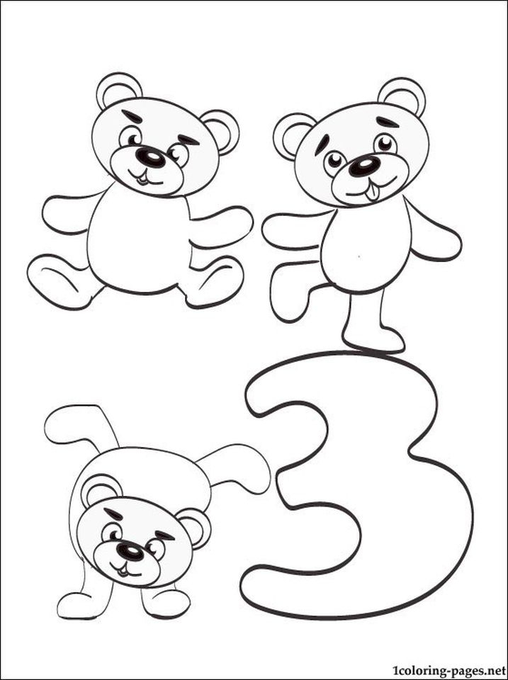Get This Number 3 Coloring Page 3a73n Get This Number 3 Coloring Page 3a73n