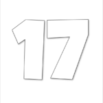 Giant Number 17 Coloring Page Madebyteachers