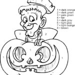 Halloween Number Coloring Pages At GetColorings Free
