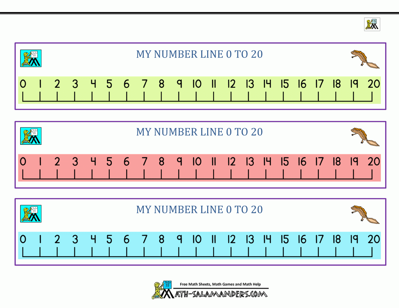 Kindergarten Math Printables