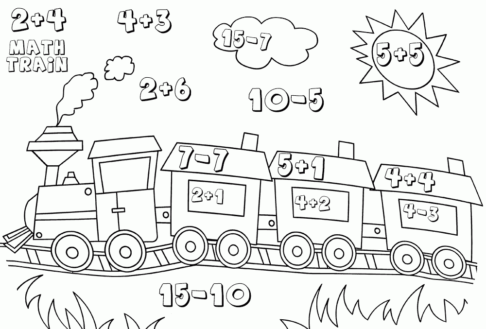 Kindergarten Math Worksheets Best Coloring Pages For Kids