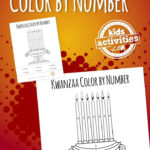 Kwanzaa Color By Number Coloring Sheet Kwanzaa Colors