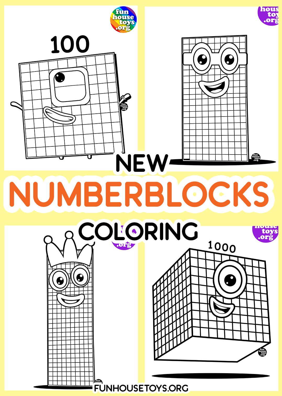 Learning To Count By 100 Fun Coloring Pages For Kids 