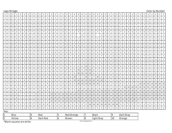 Lego Ninjago Coloring Page Coloring Squared