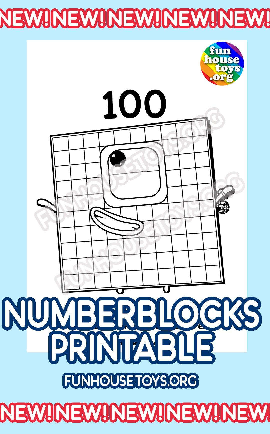 New 100 To 1000 Numberblocks Coloring Pages In 2020 Fun New 100 To 1000 Numberblocks Coloring Pages In 2020 Fun