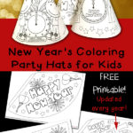 New Year s Color By Number Totschooling Toddler