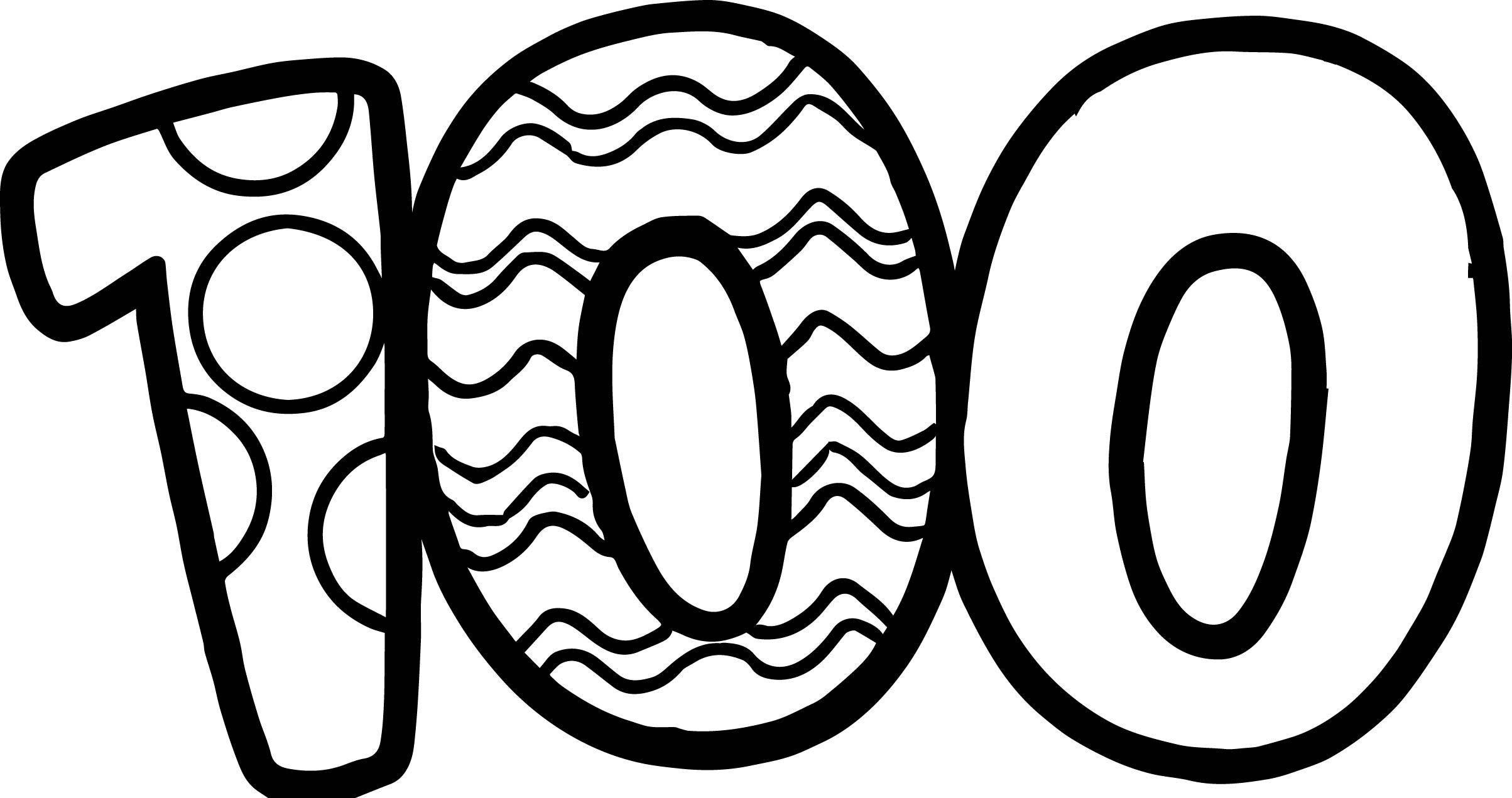 Nice 100 Days Of School Number Coloring Page School 